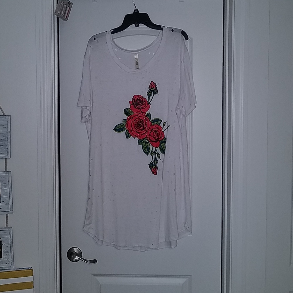 Distressed tshirt